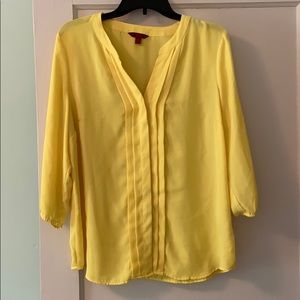 212 pleated front blouse